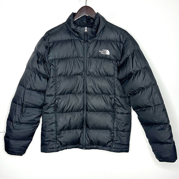 The North Face 550 Black Puffer Jacket Size Medium - Picture 1 of 8